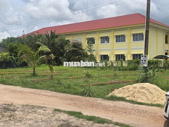 Chủ ngộp bán lô đất ngay trường tiểu học 200m2 sẵn thổ cư giá 850tr