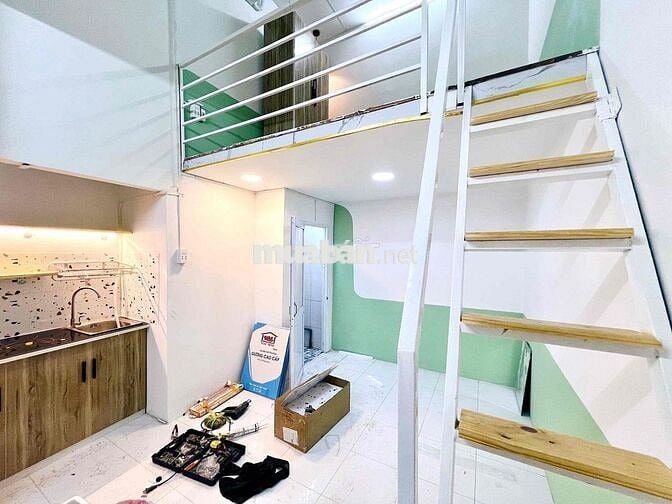 KHAI TRƯƠNG CĂN HỘ GÁC CAO 2M FULL NỘI THẤT NGAY KINH DƯƠNG VƯƠNG