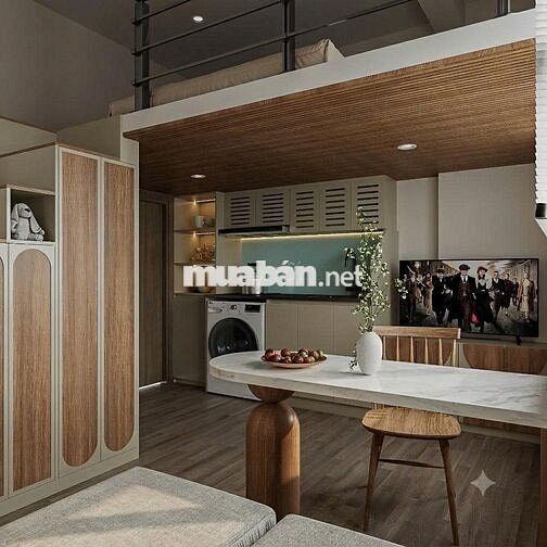 DUPLEX NỘI THẤT CAO CẤP - THANG MÁY - MÁY GIẶT RIÊNG-BAN CÔNG RỘNG