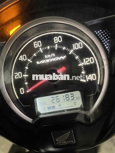 Honda Vision 2023 Đen nhám 26183 km