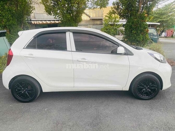 KIA Morning 2018 Số sàn Trắng đi gia đình
