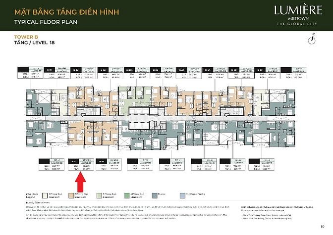 Chính chủ cắt lỗ 2PN Lumiere Midtown view nhạc nước và TTTM