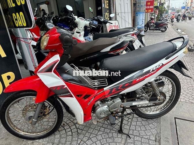 Sirius 50cc 2019 Đỏ trắng. BS 47 cavet đầy đủ