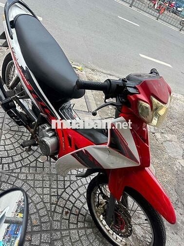 Sirius 50cc 2019 Đỏ trắng. BS 47 cavet đầy đủ