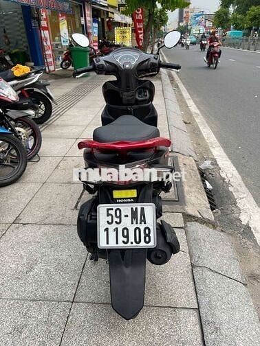 Honda Vision 2020 Smartkey màu Đen