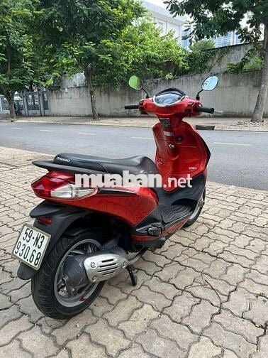 Piaggio Fly Fi125 2012 Tự động màu Đỏ