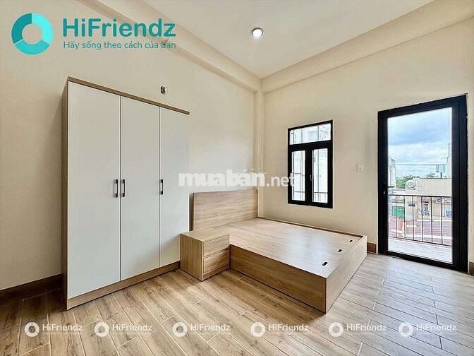 STUDIO BAN CÔNG FULL NỘI THẤT RỘNG GẦN GIGA MALL 35M2