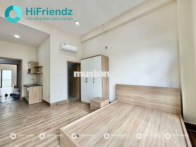 STUDIO BAN CÔNG FULL NỘI THẤT RỘNG GẦN GIGA MALL 35M2