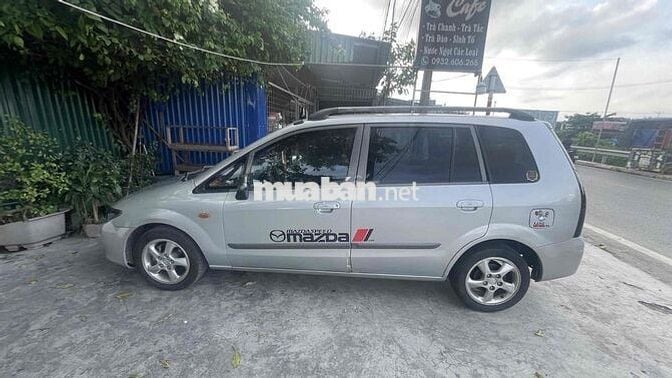 Mazda 2003 Bạc Xăng