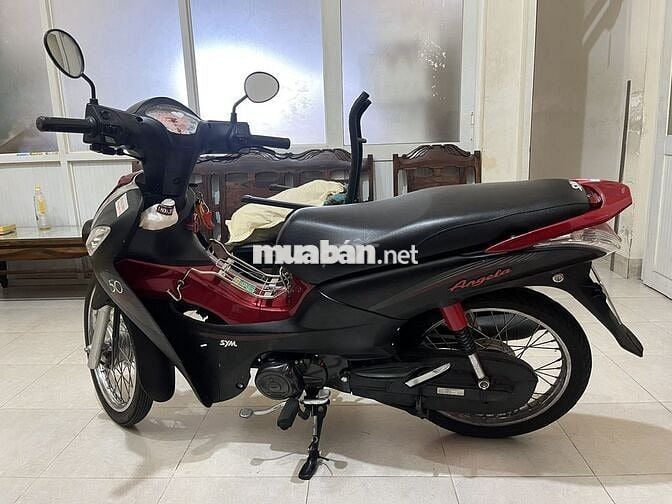 SYM Angela 50cc Đen đỏ 30.000 km Việt Nam