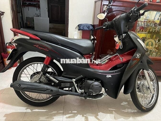 SYM Angela 50cc Đen đỏ 30.000 km Việt Nam