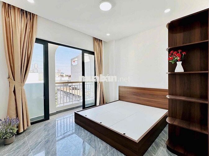 CHO THUÊ PHÒNG STUDIO BAN CÔNG SIÊU ĐẸP CÓ THANG MÁY NGAY GÒ XOÀI