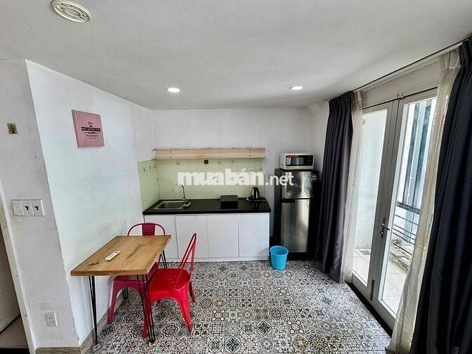 🏠Căn Hộ Studio - Phong Cách Nhật Bản - Ban Công Lớn - Full Nội Thất