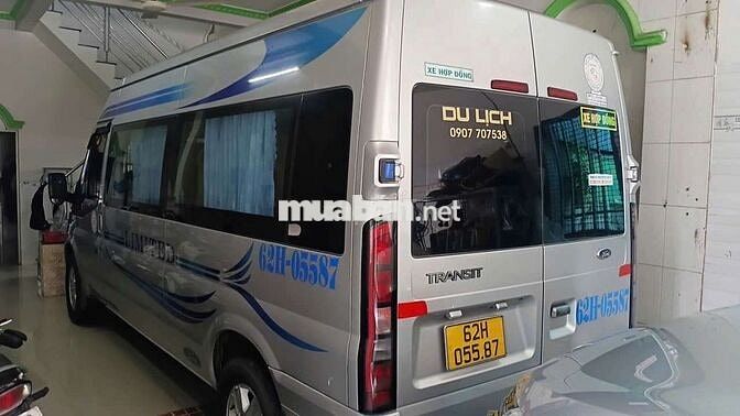 Ford Transit 2022 16 chỗ Bạc