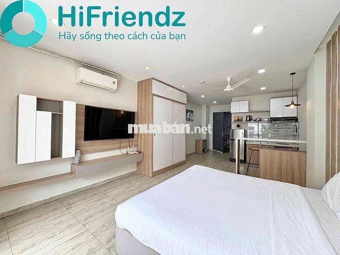 Studio Bancol Mới 100% Thiết kế hiện đại gần Ngã tư hàng xanh