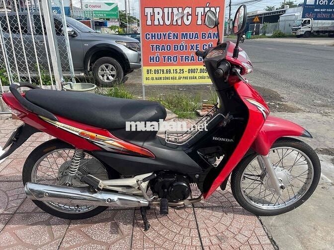Honda Anphal 100 2009 Đỏ đen