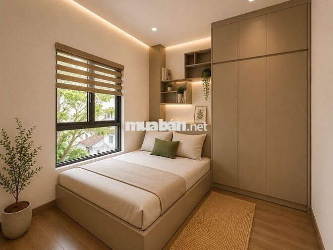 CĂN HỘ 1N1K-2N2WC FULL NỘI THẤT OTO ĐỖ CỬA HOÀNG QUỐC VIỆT, CẦU GIẤY 