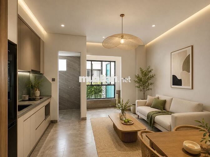 CĂN HỘ 1N1K-2N2WC FULL NỘI THẤT OTO ĐỖ CỬA HOÀNG QUỐC VIỆT, CẦU GIẤY 
