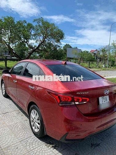 Hyundai Accent 2020 Đỏ 32.217 km 1chu mua mới