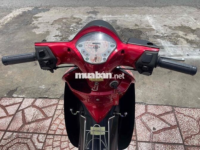 SYM Angela 50cc Đỏ Đen Xe số cho học sinh đi học