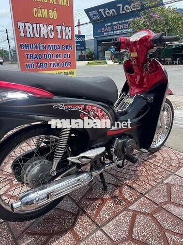 SYM Angela 50cc Đỏ Đen Xe số cho học sinh đi học
