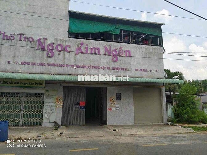 bán dãy trọ thu 70tr/1tháng, Củ Chi Trung Lập Hạ, dt 1372m2, đường🚗, ỷ
