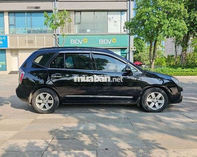 Kia Carens 2007 Diesel Số sàn 7 cấp Đen