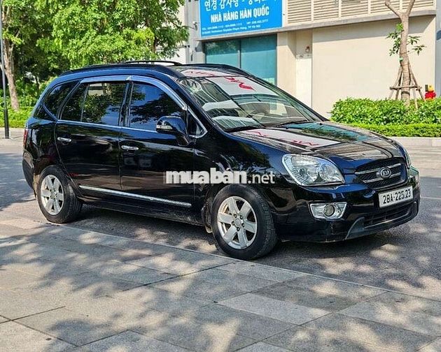 Kia Carens 2007 Diesel Số sàn 7 cấp Đen