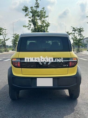 Vinfast VF3 2025 Vàng 18.000km thuê pin