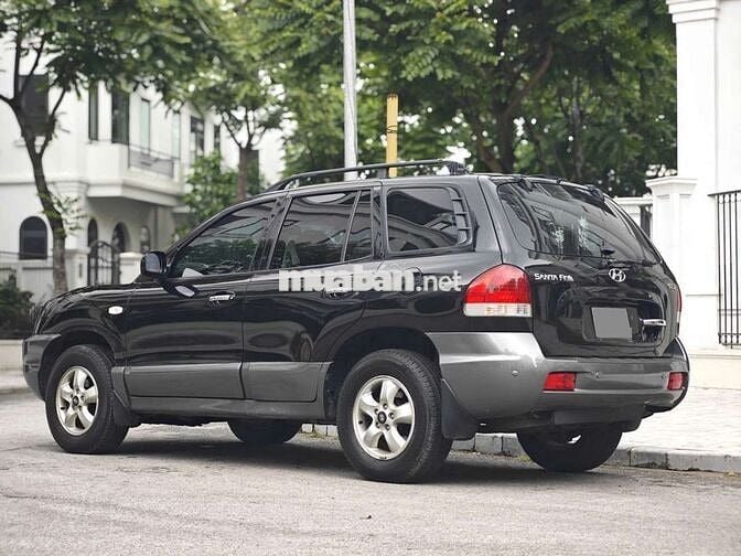 Hyundai Santafe Gold 2004 Số tự động Đen