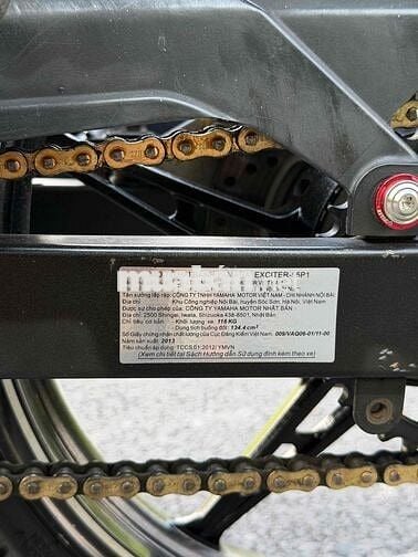 Yamaha Exciter 135 2013 Xanh trắng Nguyên zin