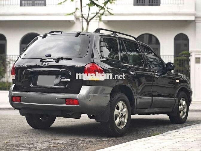 Hyundai Santafe Gold 2004 Số tự động Đen