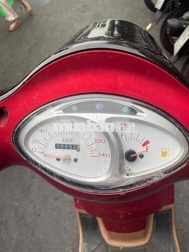 SYM Elizabeth Xăng màu Đen, Đỏ, Nâu