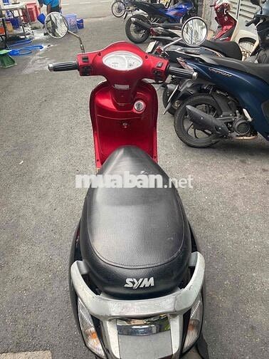 SYM Elizabeth Xăng màu Đen, Đỏ, Nâu