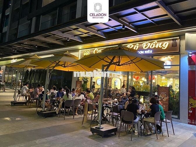 Thuê shophouse Celadon Boulevard trực tiếp chủ đầu tư Gamuda Land