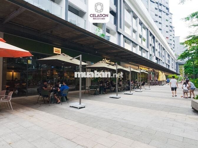 Thuê shophouse Celadon Boulevard trực tiếp chủ đầu tư Gamuda Land