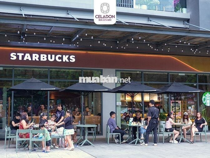 Thuê shophouse Celadon Boulevard trực tiếp chủ đầu tư Gamuda Land