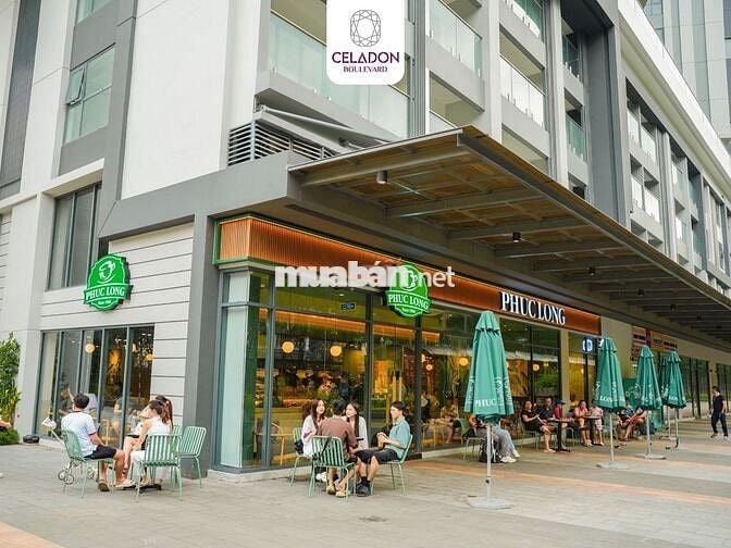 Thuê shophouse Celadon Boulevard trực tiếp chủ đầu tư Gamuda Land