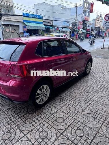 Volkswagen Polo 1.6 AT 2016 37000km Đỏ
