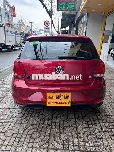 Volkswagen Polo 1.6 AT 2016 37000km Đỏ
