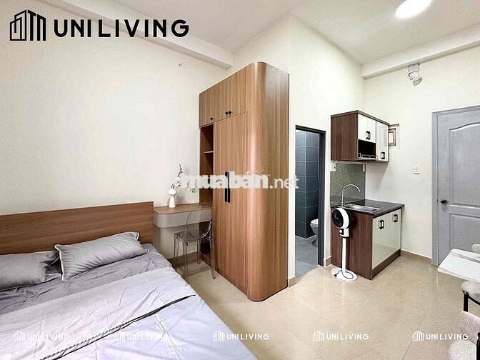 Căn hộ 1PN full nội thất mới bancol cửa sổ thoáng ngay cầu Thị Nghè