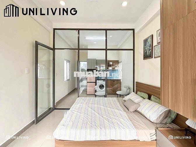 Căn hộ 1PN full nội thất mới bancol cửa sổ thoáng ngay cầu Thị Nghè