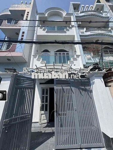 Cho thuê nhà hẻm xe tải, Nhà Mới trệt 2 lầu, 3PN 3VS