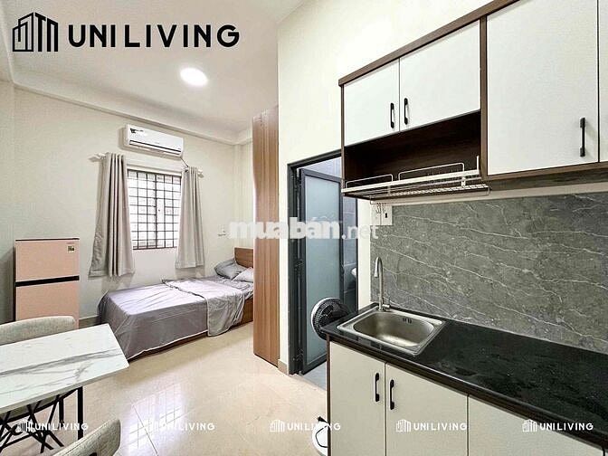 Căn hộ 1PN full nội thất mới bancol cửa sổ thoáng ngay cầu Thị Nghè