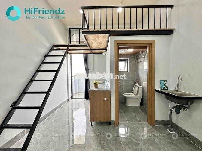 CHO THUÊ CHDV BAN CÔNG NGAY HOÀNG DIỆU 2,ĐHHUB, NGÃ TƯ THỦ ĐỨC MỚI XÂY