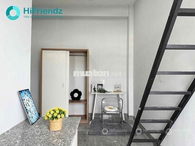 CHO THUÊ CHDV BAN CÔNG NGAY HOÀNG DIỆU 2,ĐHHUB, NGÃ TƯ THỦ ĐỨC MỚI XÂY