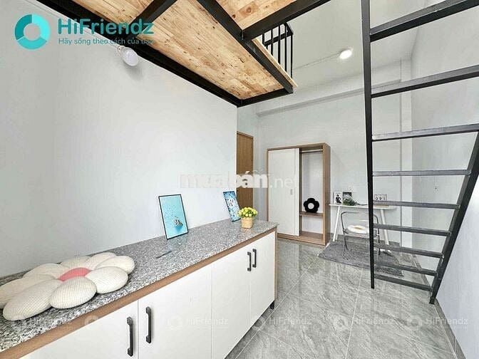CHO THUÊ CHDV BAN CÔNG NGAY HOÀNG DIỆU 2,ĐHHUB, NGÃ TƯ THỦ ĐỨC MỚI XÂY