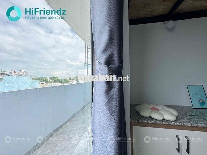 CHO THUÊ CHDV BAN CÔNG NGAY HOÀNG DIỆU 2,ĐHHUB, NGÃ TƯ THỦ ĐỨC MỚI XÂY