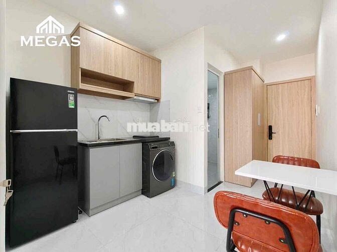 1PN BAN CÔNG FULL NỘI THẤT 40m2 TOÀ NHÀ CÓ BẢO VỆ HẺM Ô TÔ