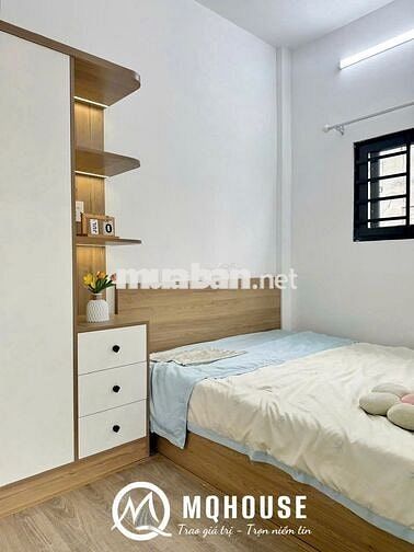 CĂN HỘ 1PN BAN CÔNG FULL NỘI THẤT NHÀ MỚI - NGAY NGÃ 4 BẢY HIỀN